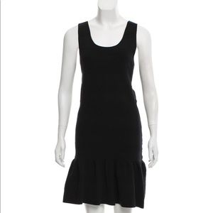 Sandro Paris Open Back Black Cocktail Dress